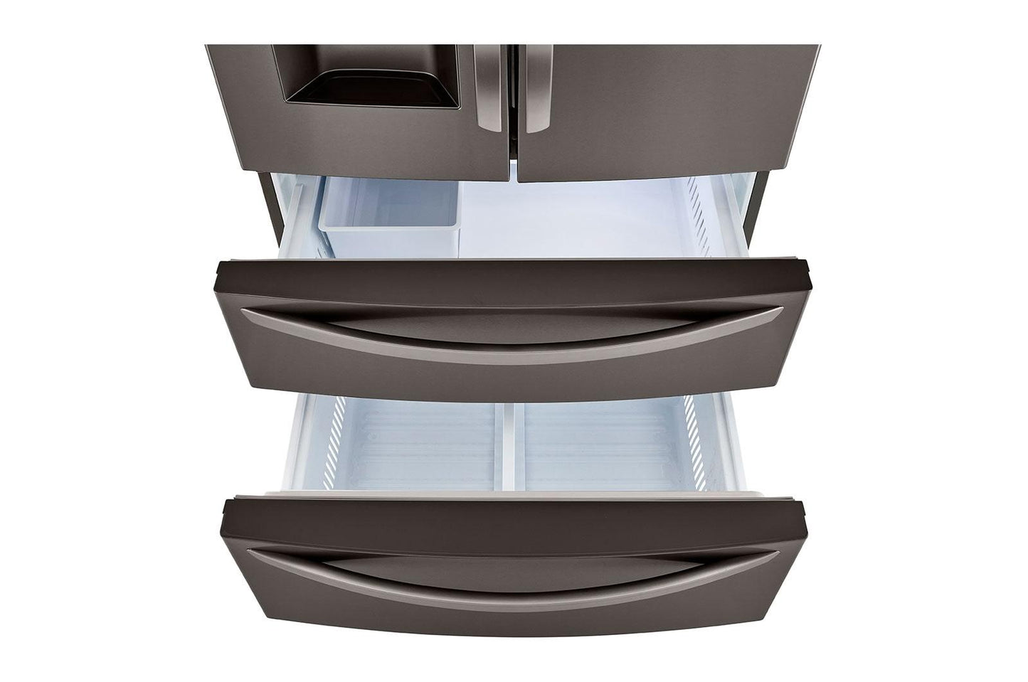 Lg LRMXC2206D 22 cu. ft. Smart Counter Depth Double Freezer Refrigerator with Craft Ice™