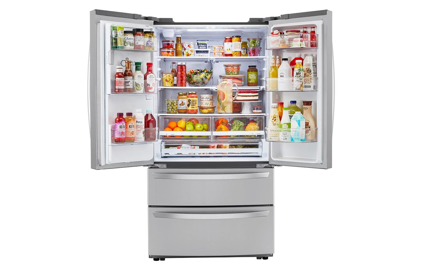 Lg 22 cu ft. Smart Counter Depth Double Freezer Refrigerator