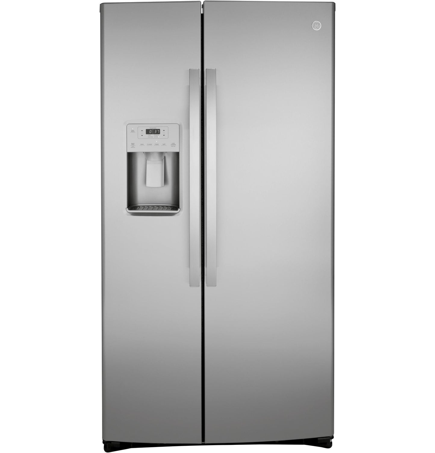 GSS25IYNFS GE 25.1 Cu. Ft. Fingerprint Resistant Side-By-Side Refrigerator