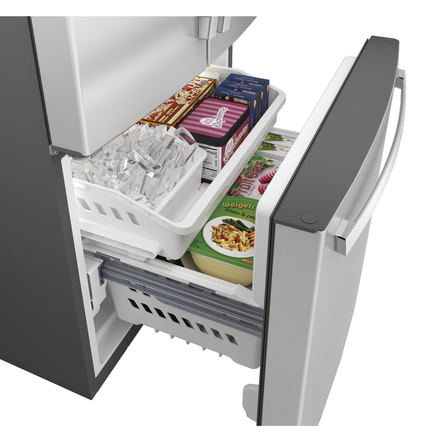 GNE25JYKFS GE® ENERGY STAR® 24.7 Cu. Ft. French-Door Refrigerator