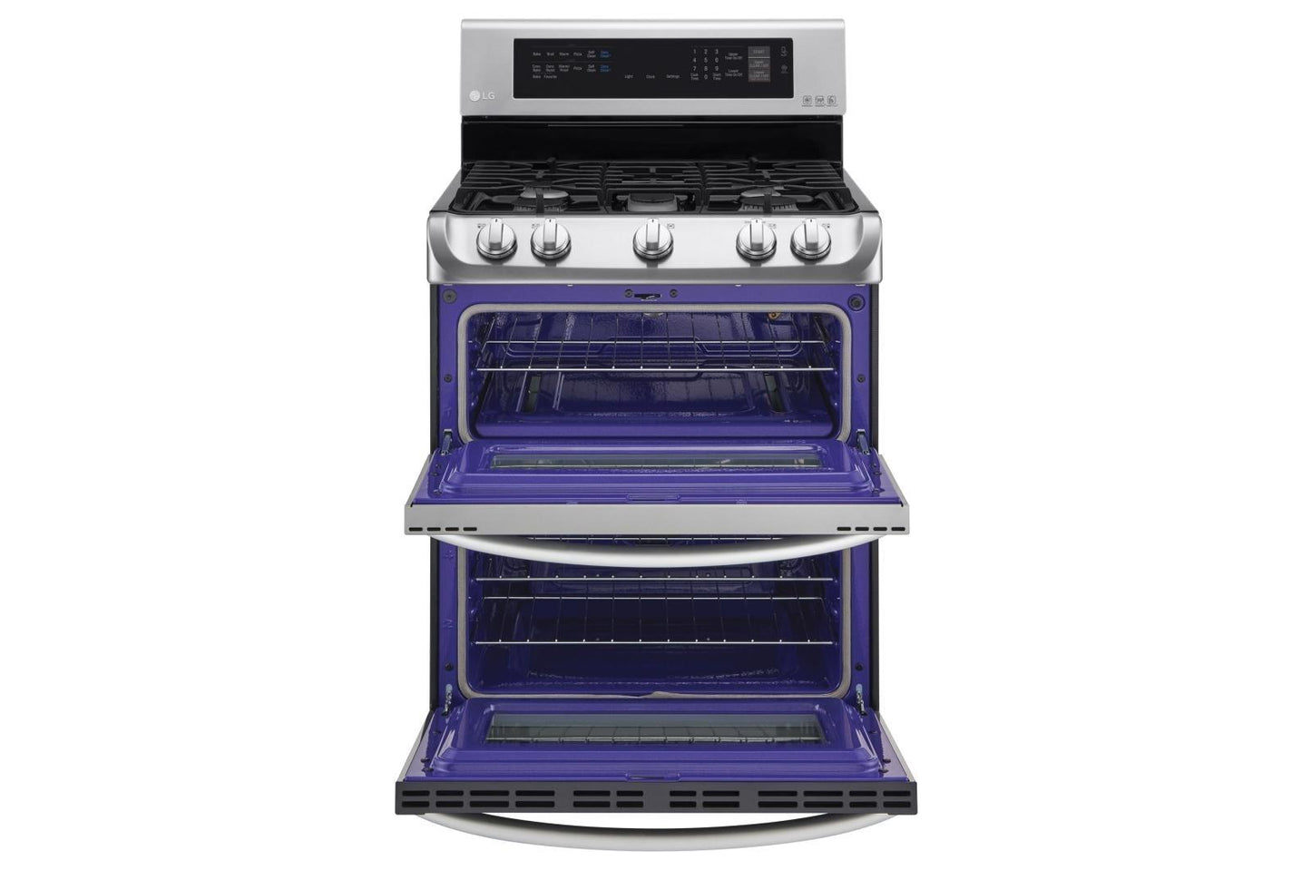 Lg 6.9 cu. ft. Gas Double Oven Range with ProBake Convection® and EasyClean®