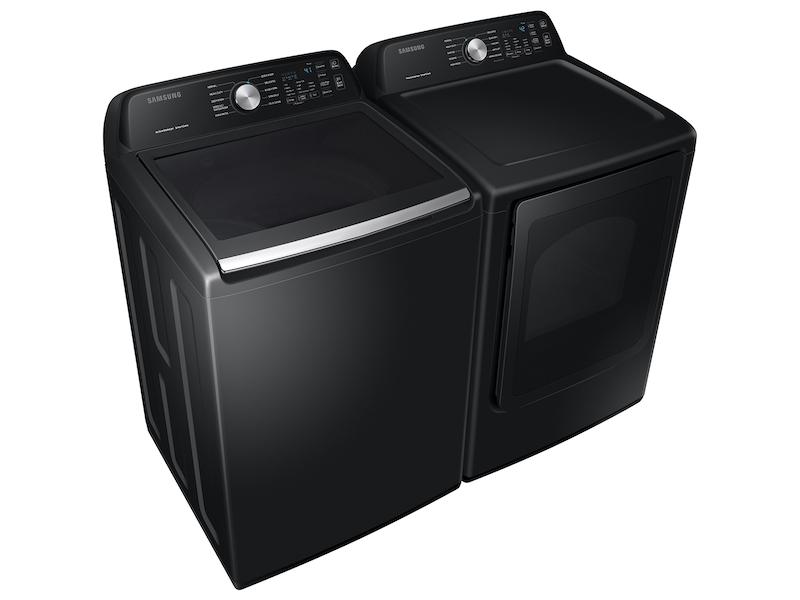 7.4 cu. ft. Electric Dryer with Sensor Dry in Brushed Black