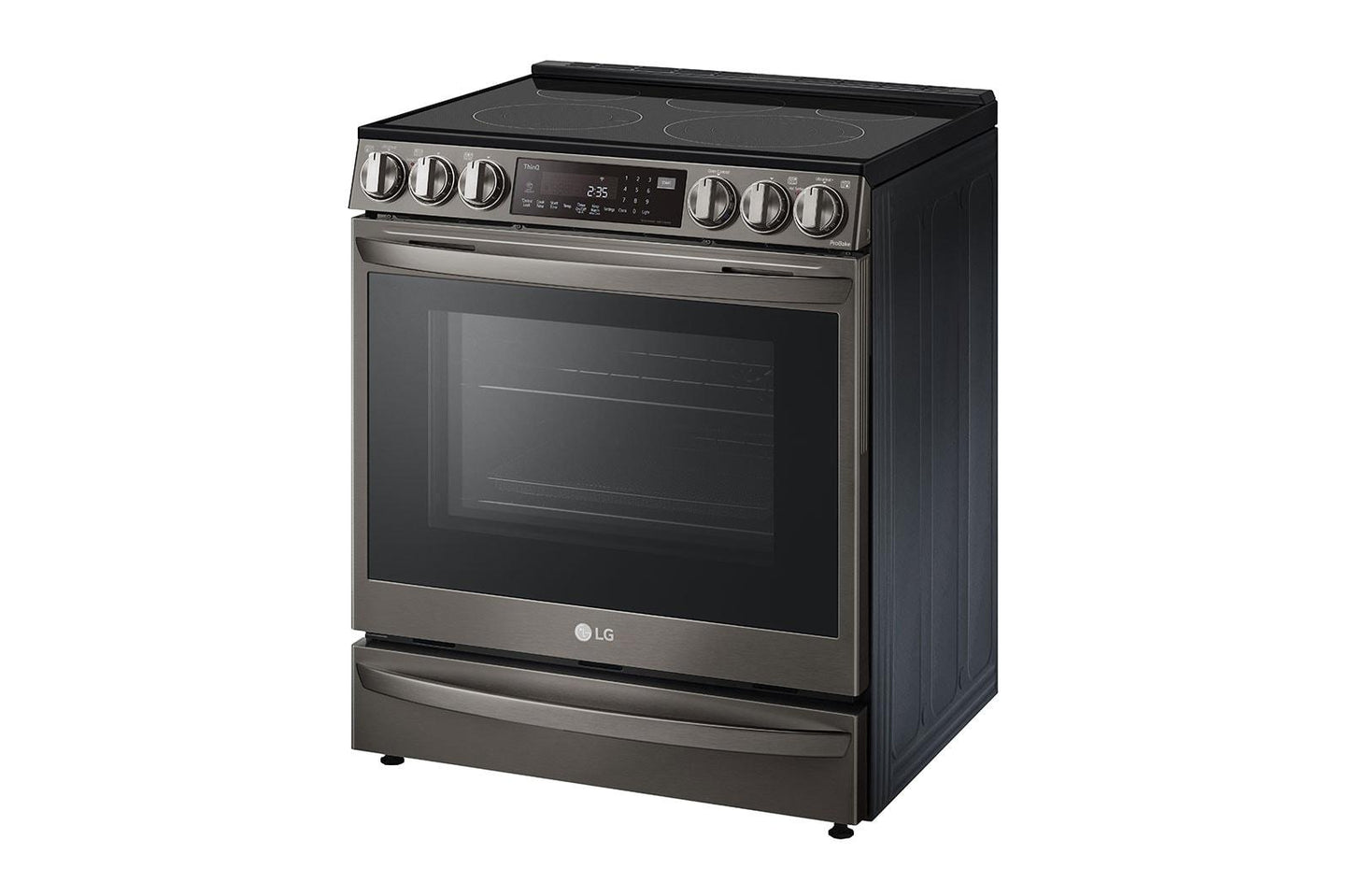 Lg LSEL6337D 6.3 cu. ft. Smart Wi-Fi Enabled ProBake Convection® InstaView™ Electric Slide-in Range with Air Fry