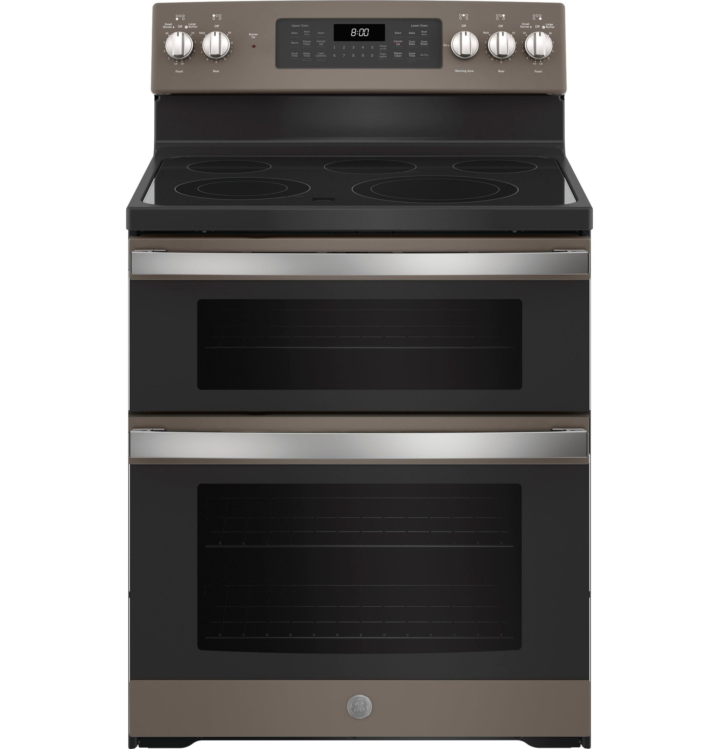 GE® 30" Free-Standing Electric Double Oven Convection Range
