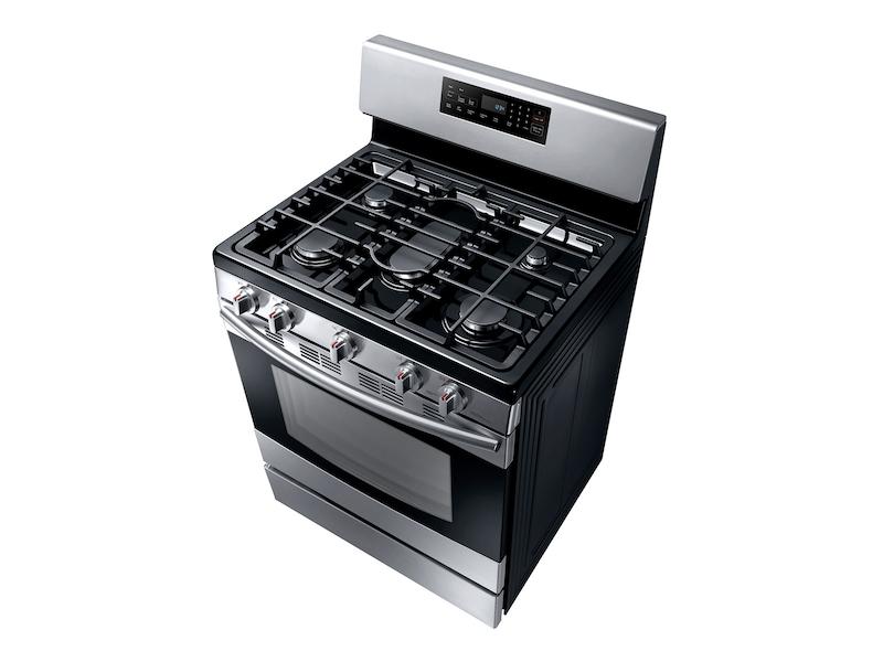 5.8 cu. ft. Gas Range in Stainless Steel