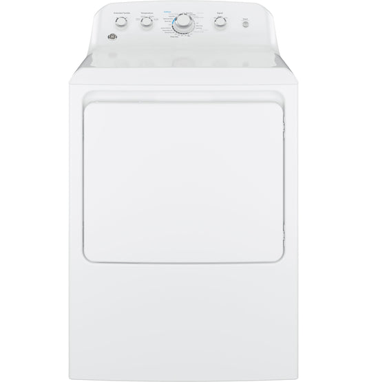 GE® 7.2 cu. ft. Capacity aluminized alloy drum Electric Dryer