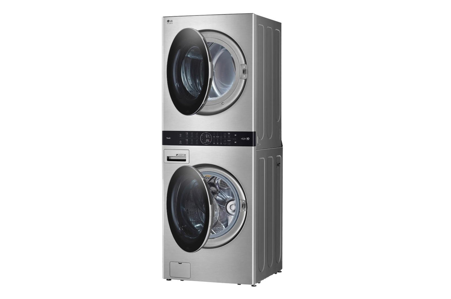 LG STUDIO Single Unit Front Load WashTower™ with Center Control™ 5.0 cu. ft. Washer and 7.4 cu. ft. Electric Dryer