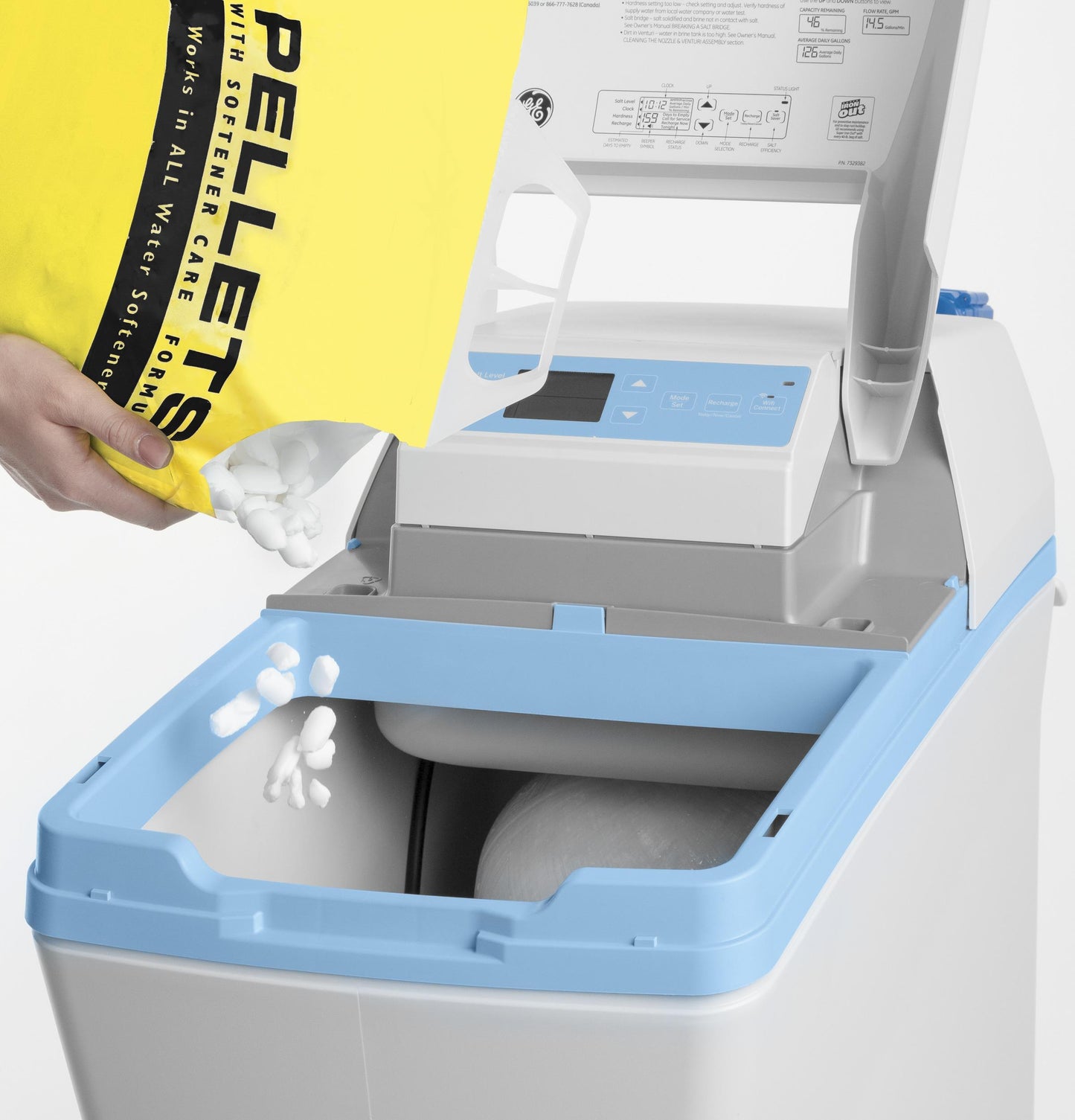 GXSHC40N GE® Smart 40,000 Grain Water Softener