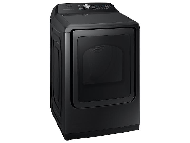 7.4 cu. ft. Smart Gas Dryer with Steam Sanitize+ in Brushed Black