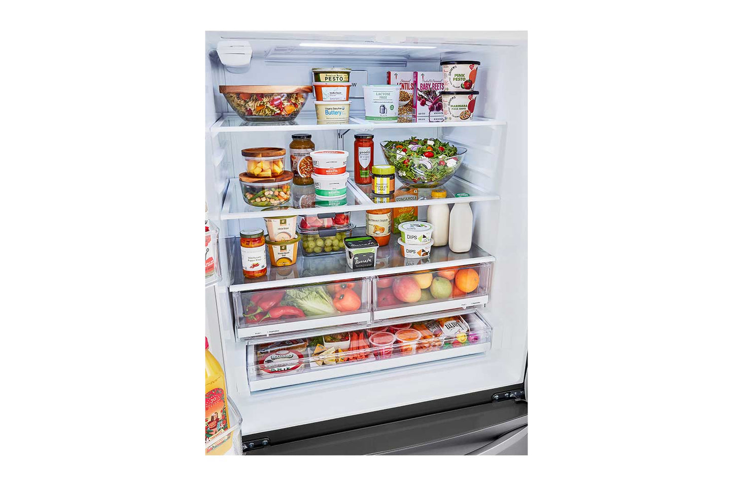 Lg 29 cu ft. French Door Refrigerator with Slim Design Water Dispenser