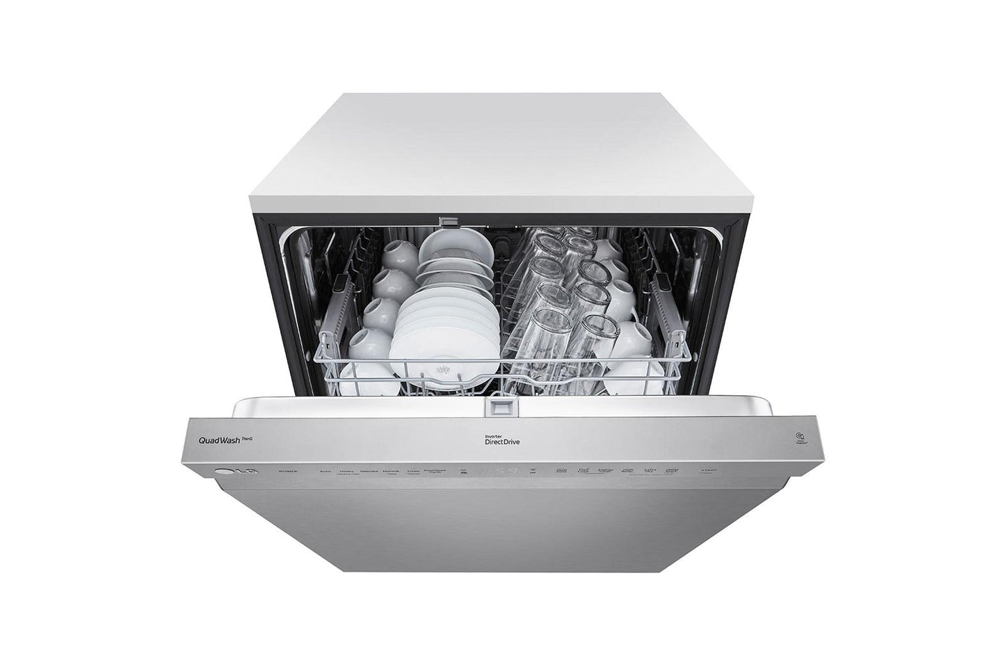 Lg ADFD5448AT Front Control Smart Wi-Fi Enabled Dishwasher with QuadWash™