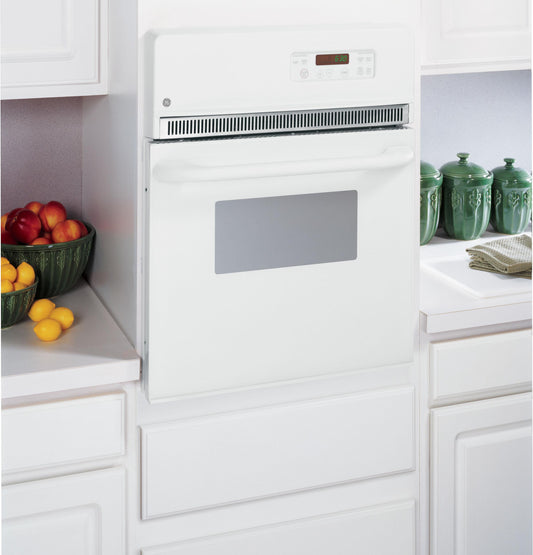 JRP20WJWW GE® 24" Electric Single Self-Cleaning Wall Oven