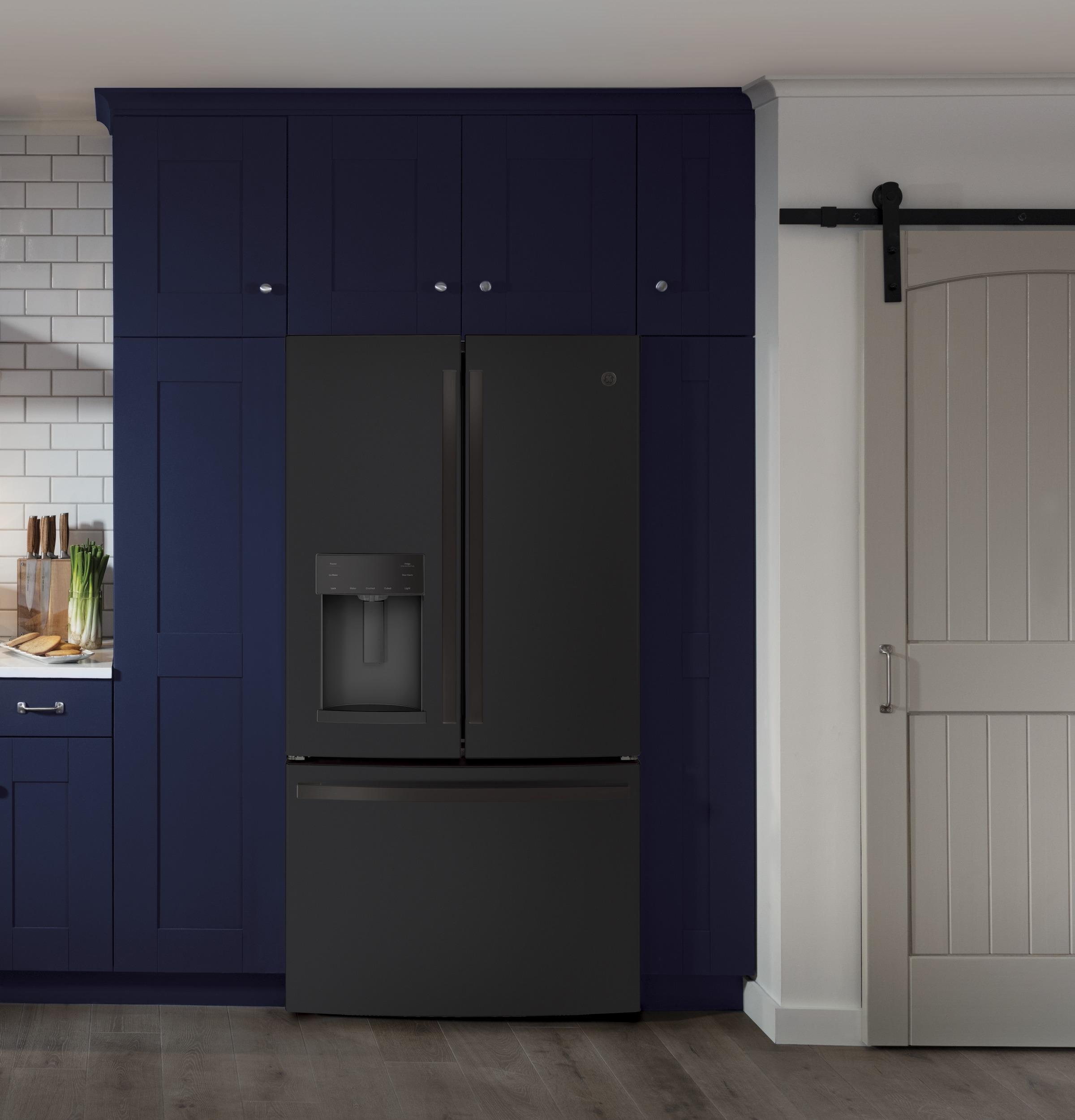 GFD28GELDS GE® 27.7 Cu. Ft. French-Door Refrigerator with Door In Door