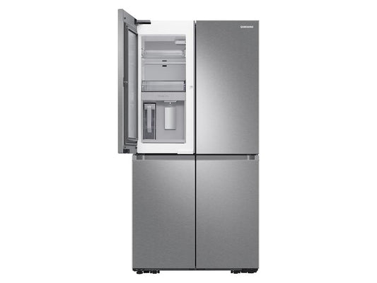 Samsung 23 cu. ft. Smart Counter Depth 4-Door Flex™ Refrigerator with Beverage Center and Dual Ice Maker in Stainless Steel