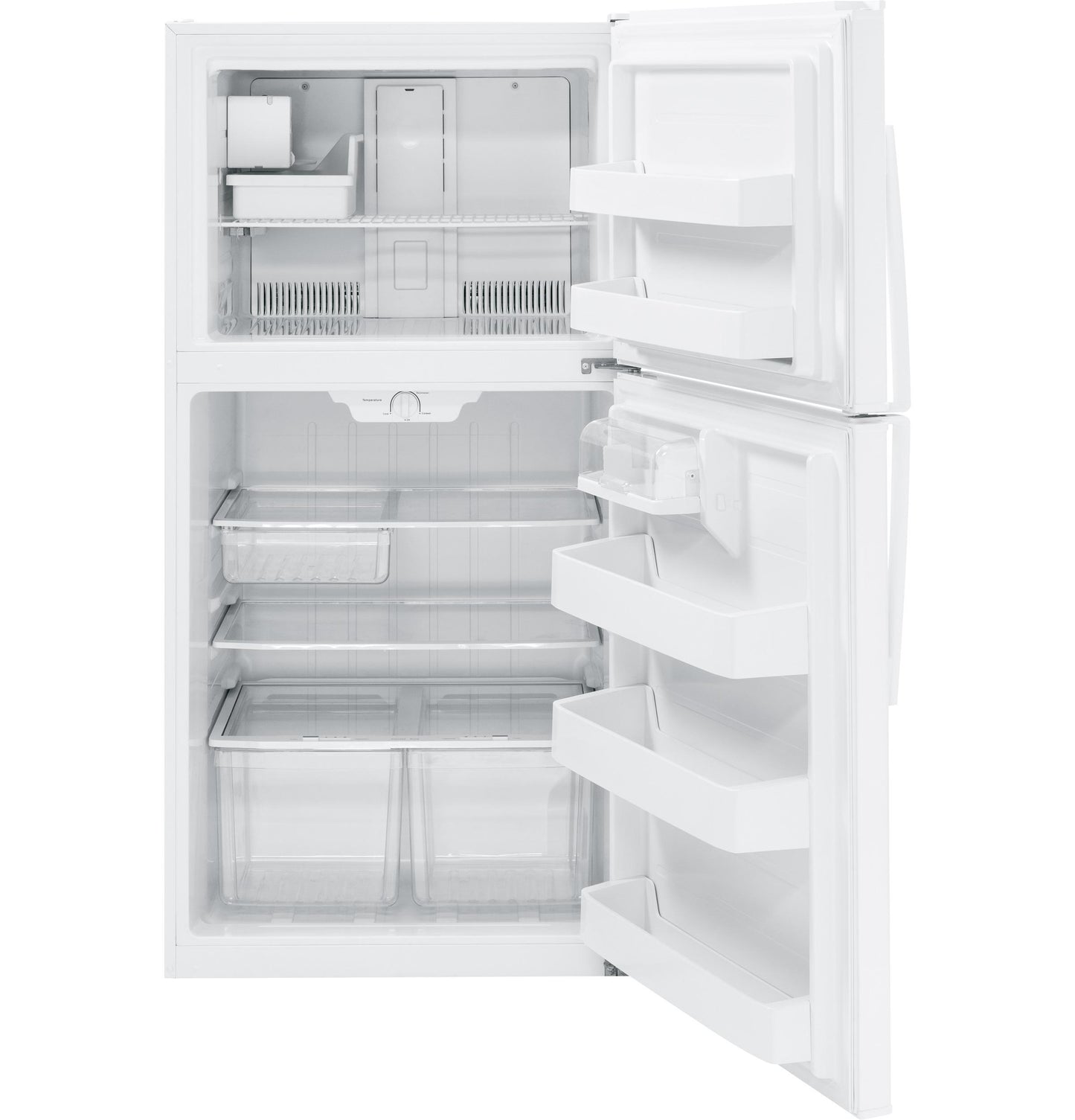GIE21GTHWW GE® ENERGY STAR® 21.1 Cu. Ft. Top-Freezer Refrigerator