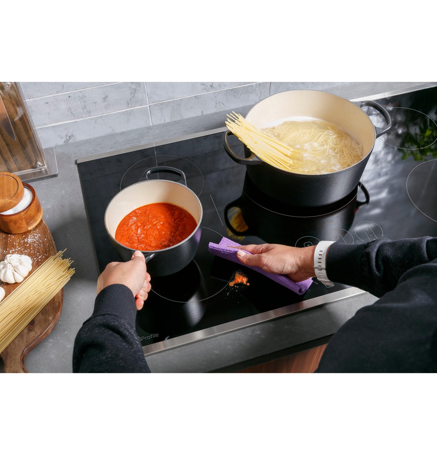 PHP9030DTBB GE Profile™ ENERGY STAR® 30" Built-In Touch Control Induction Cooktop