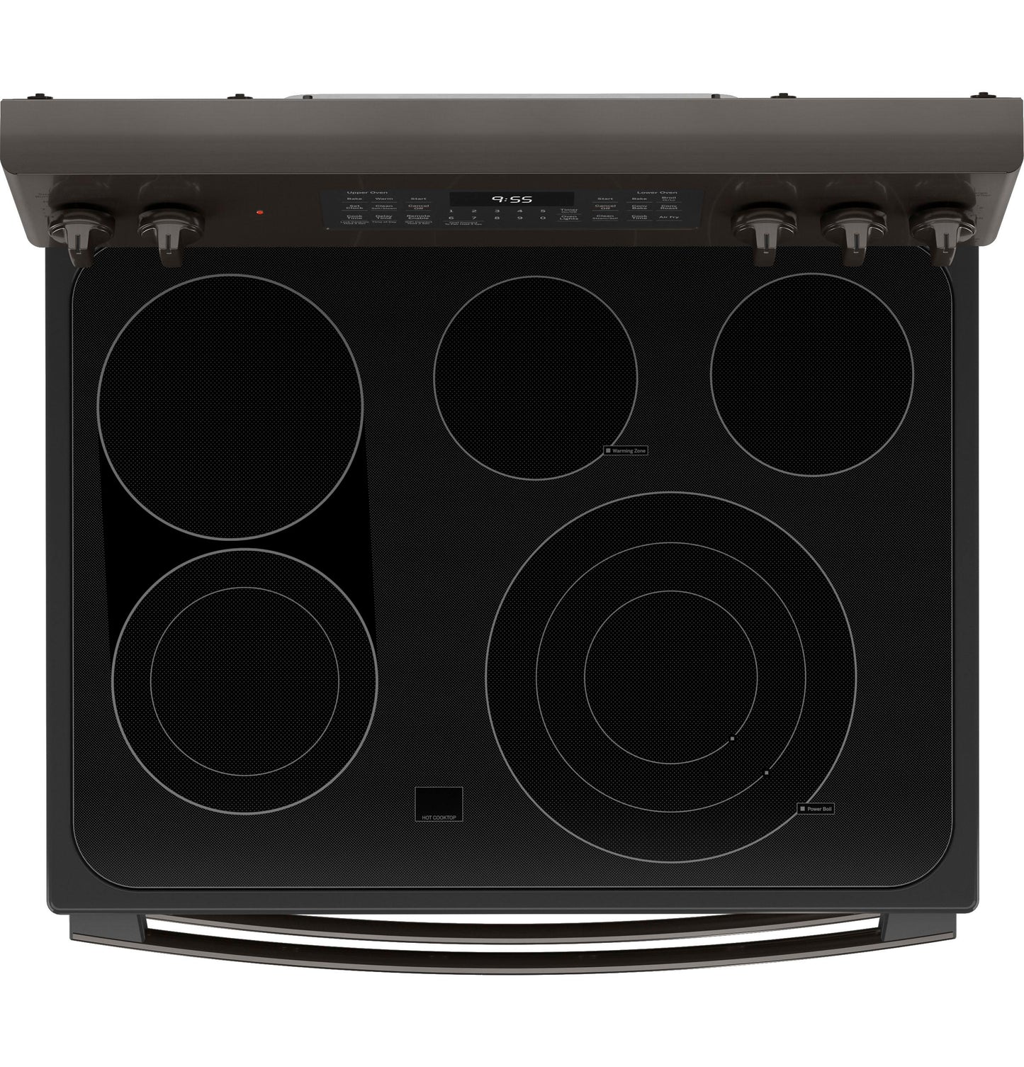 PB965BPTS GE Profile™ 30" Smart Free-Standing Electric Double Oven Convection Range with No Preheat Air Fry