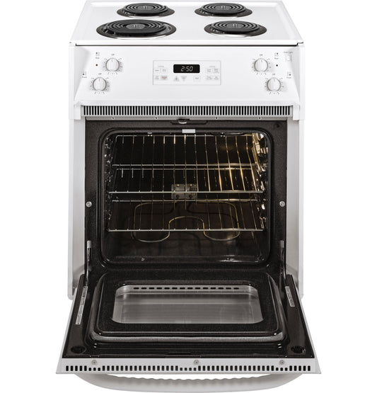 JM250DTWW GE® 27" Drop-In Electric Range