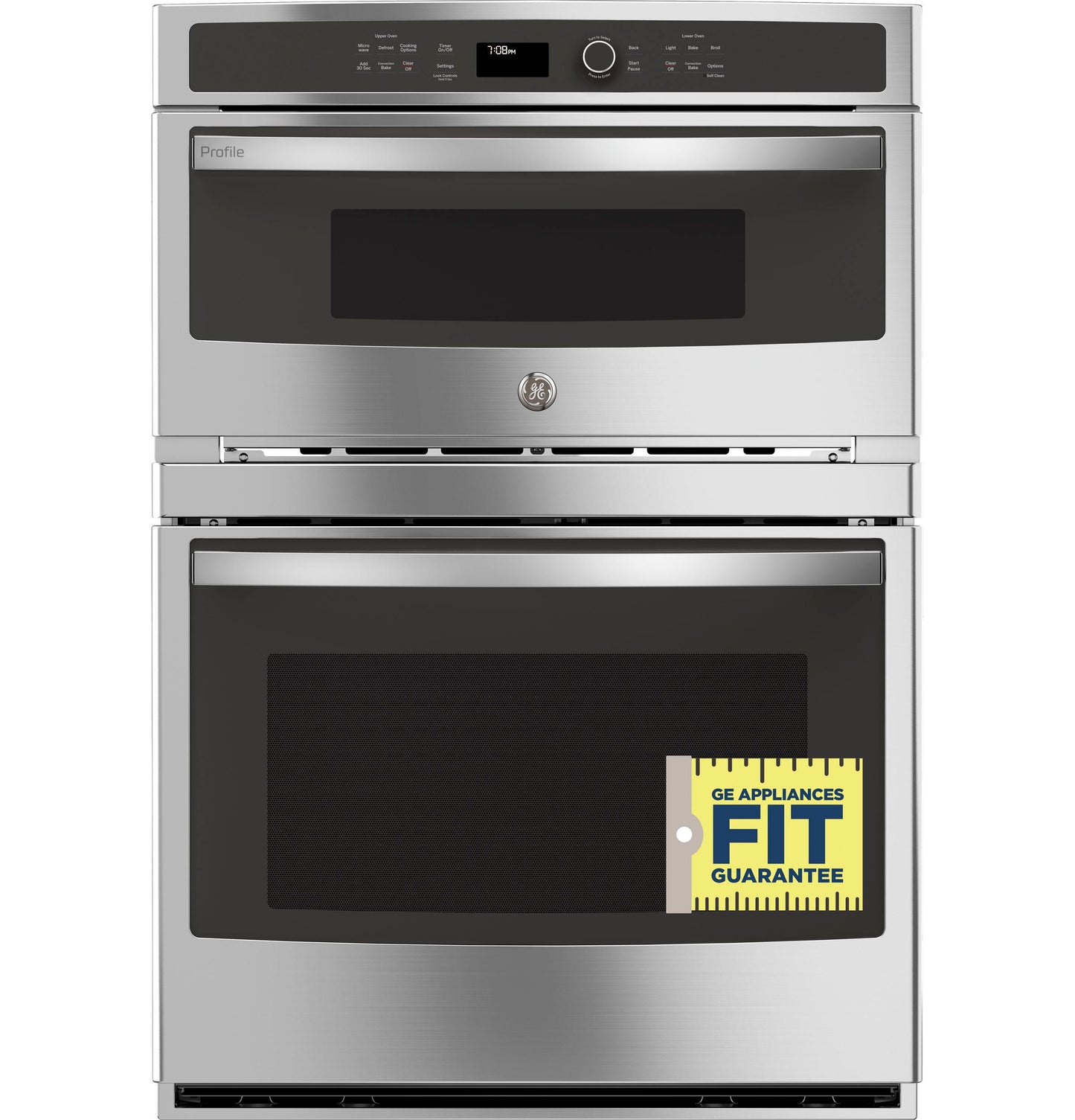 PT7800SHSS GE Profile™ 30" Built-In Combination Convection Microwave/Convection Wall Oven