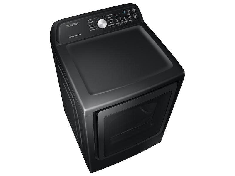 7.4 cu. ft. Electric Dryer with Sensor Dry in Brushed Black