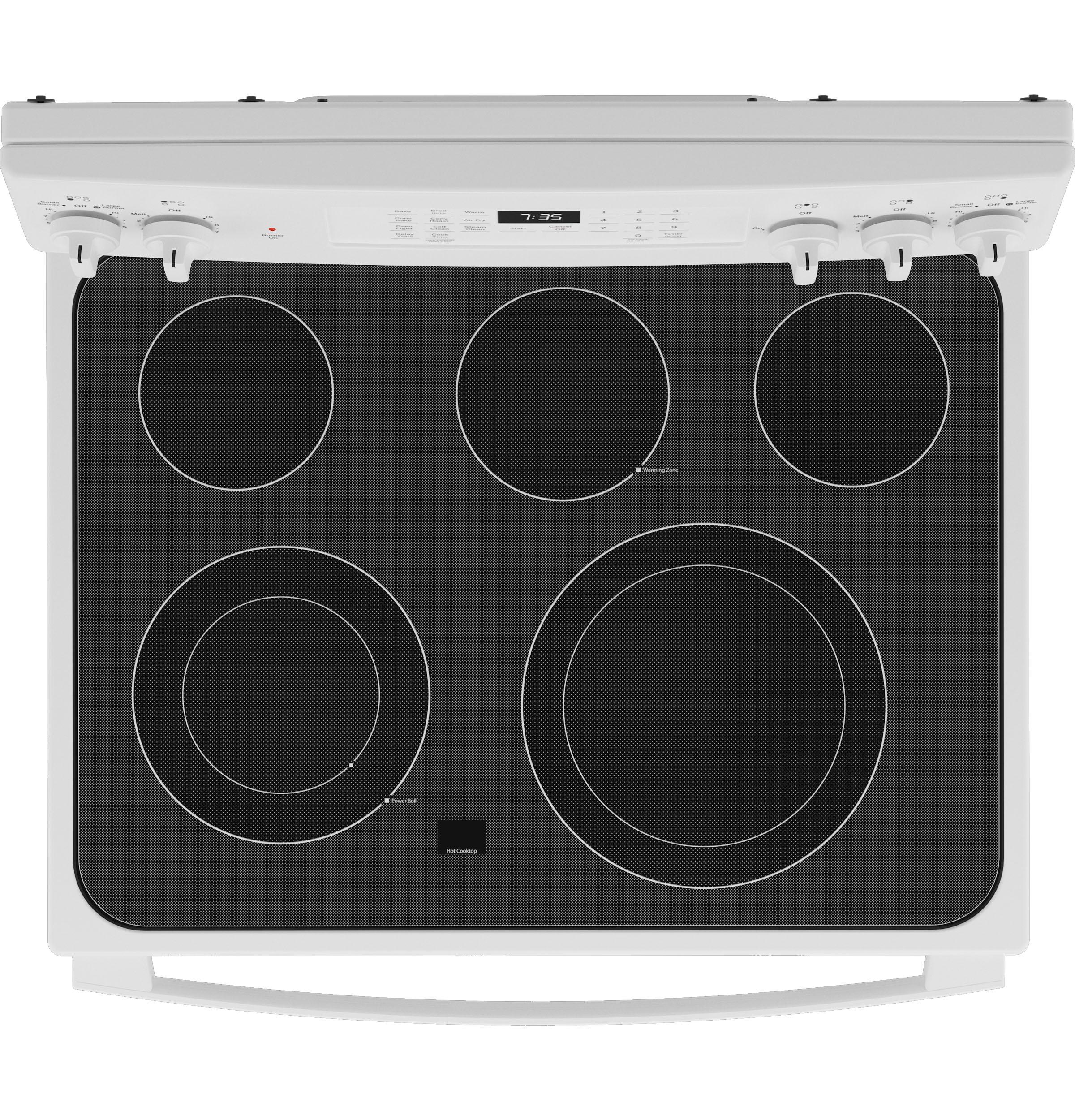 GE® 30" Free-Standing Electric Convection Range with No Preheat Air Fry