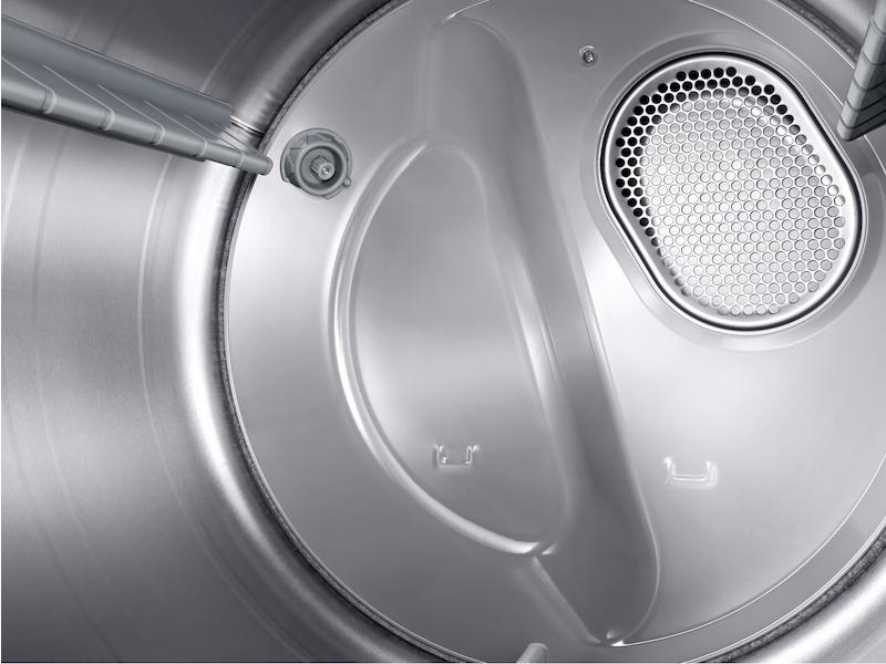 Samsung DVE54R7600W DV7600 7.4 cu. ft. Electric Dryer with Steam Sanitize+ in White