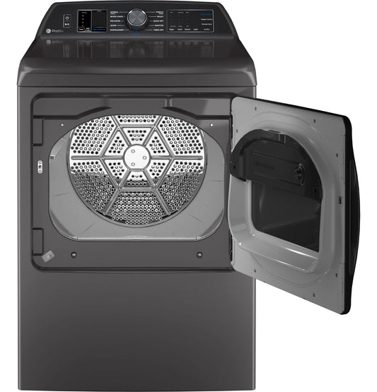PTD90EBPTDG GE Profile™ ENERGY STAR® 7.3 cu. ft. Capacity Smart Electric Dryer with Fabric Refresh