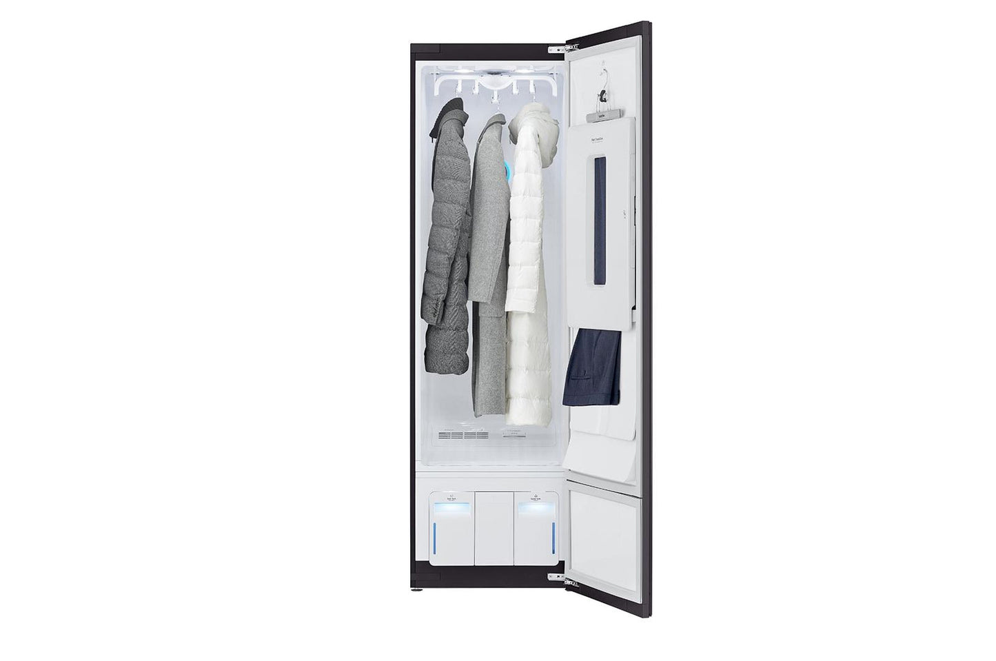 S5MSB LG STUDIO Styler - Refresh Garments in Minutes with Smart Wi-Fi Enabled Steam Clothing Care System