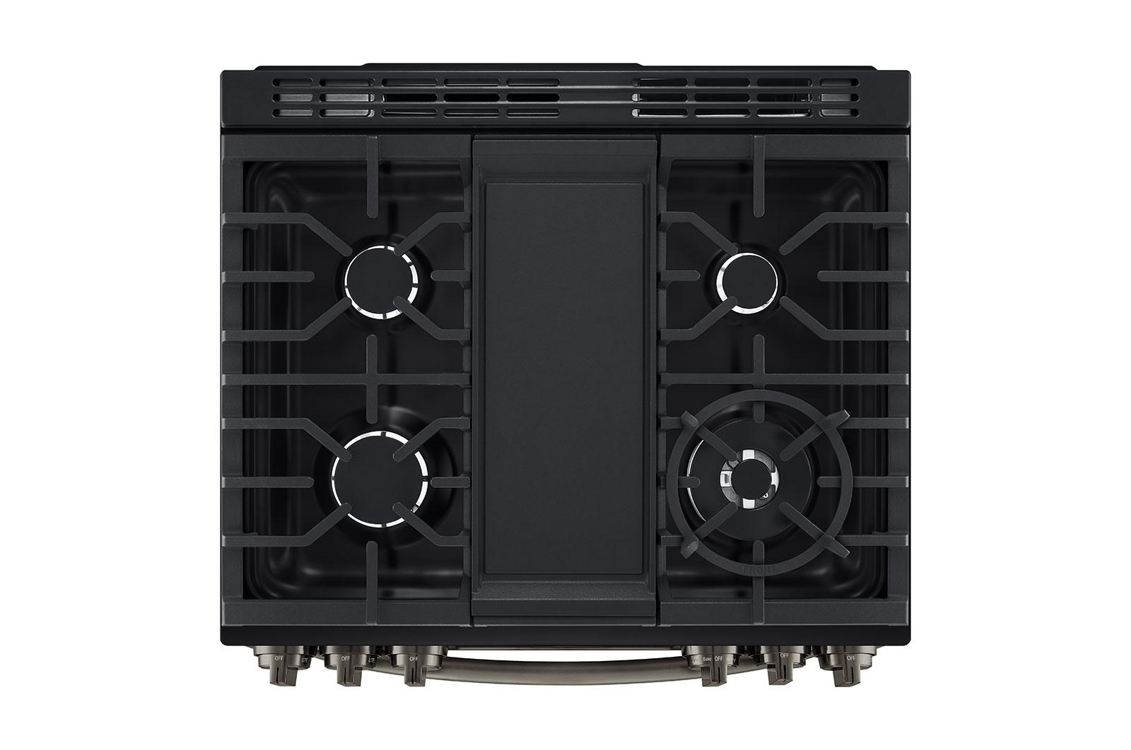 Lg LSGL6337D 6.3 cu ft. Smart Wi-Fi Enabled ProBake Convection® InstaView™ Gas Slide-in Range with Air Fry