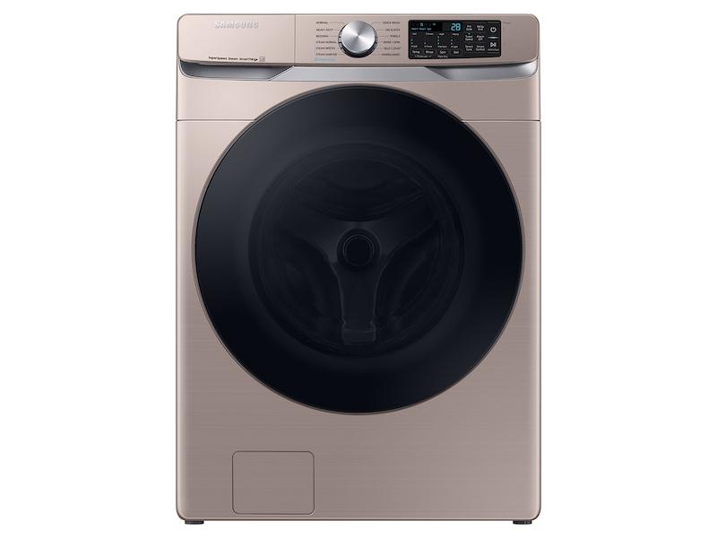 Samsung 4.5 cu. ft. Large Capacity Smart Front Load Washer with Super Speed Wash - Champagne