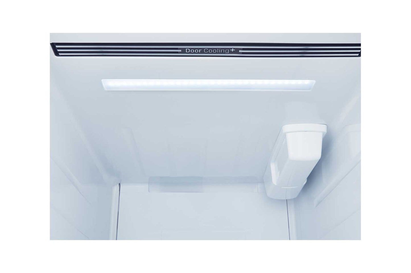 Lg 27 cu. ft. Side-by-Side Refrigerator with Smooth Touch Ice Dispenser