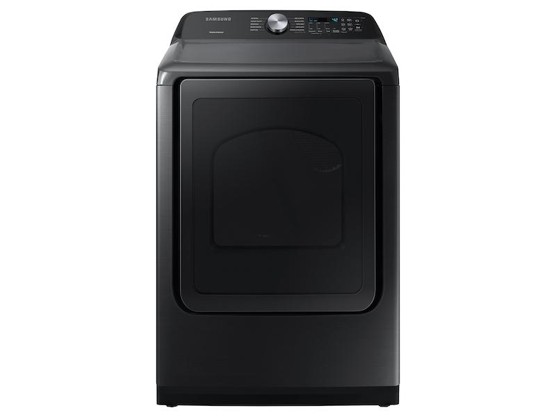 Samsung 7.4 cu. ft. Capacity Gas Dryer with Sensor Dry in Brushed Black