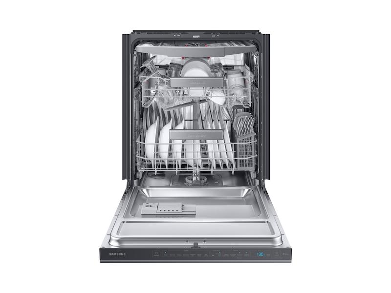 Smart Linear Wash 39dBA Dishwasher in Black Stainless Steel
