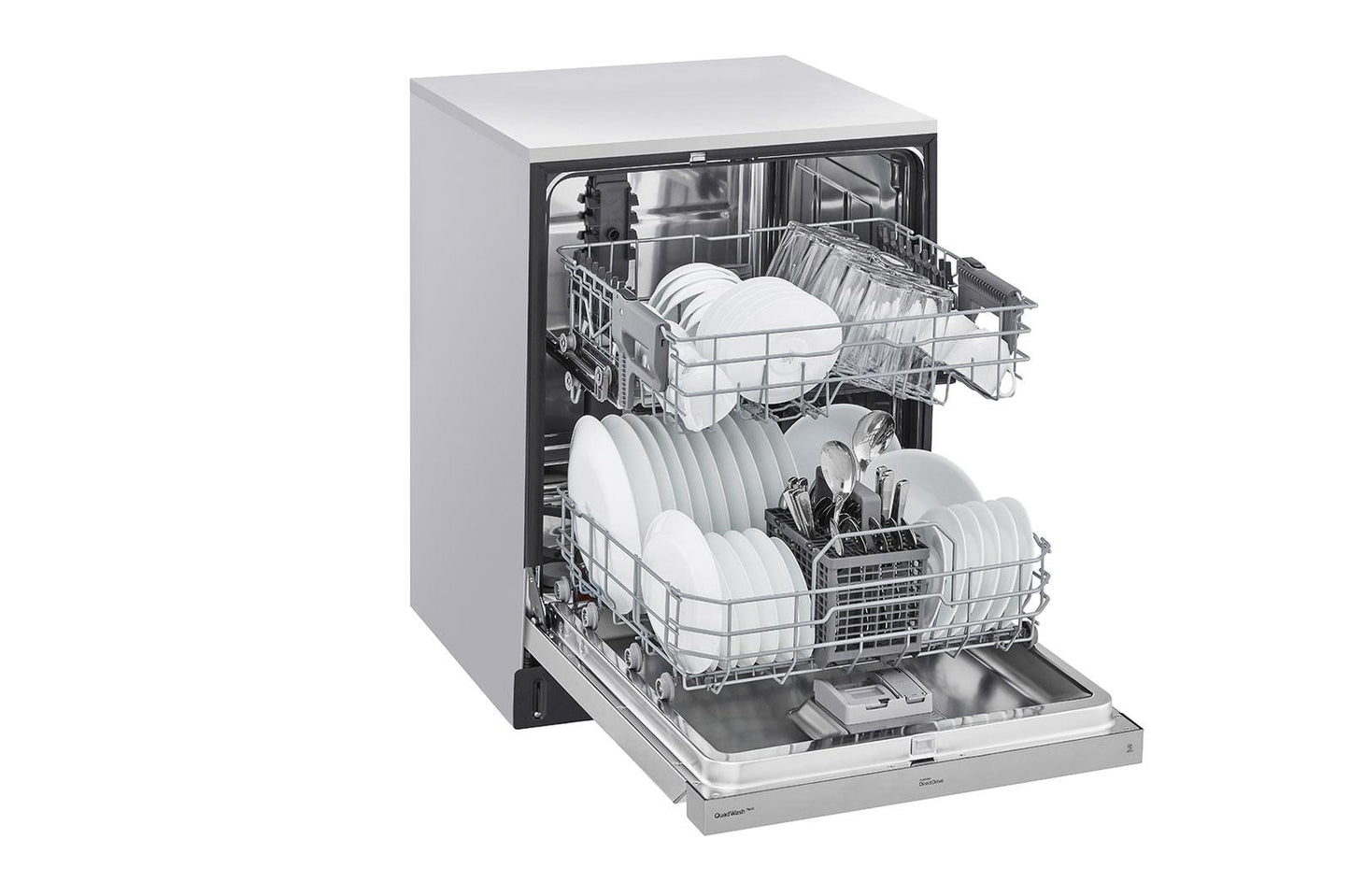 Lg ADFD5448AT Front Control Smart Wi-Fi Enabled Dishwasher with QuadWash™