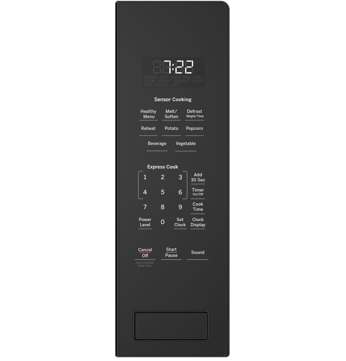 PEB7227DLBB GE Profile™ 2.2 Cu. Ft. Built-In Sensor Microwave Oven