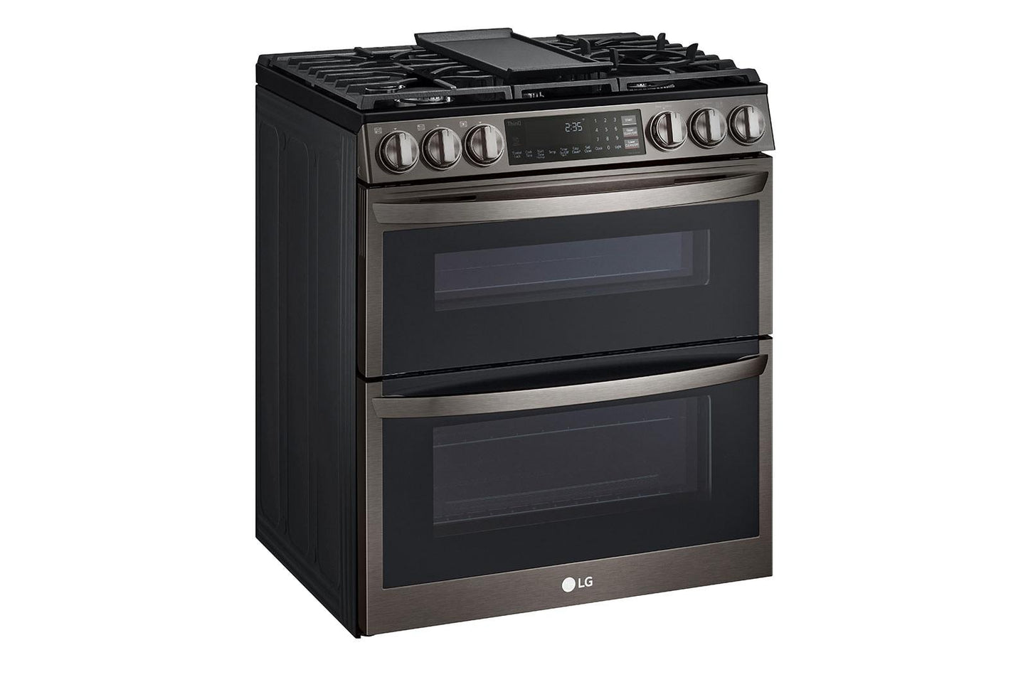 Lg LTGL6937D 6.9 cu. ft. Smart Gas Double Oven Slide-in Range with InstaView®, ProBake® Convection, Air Fry, and Air Sous Vide