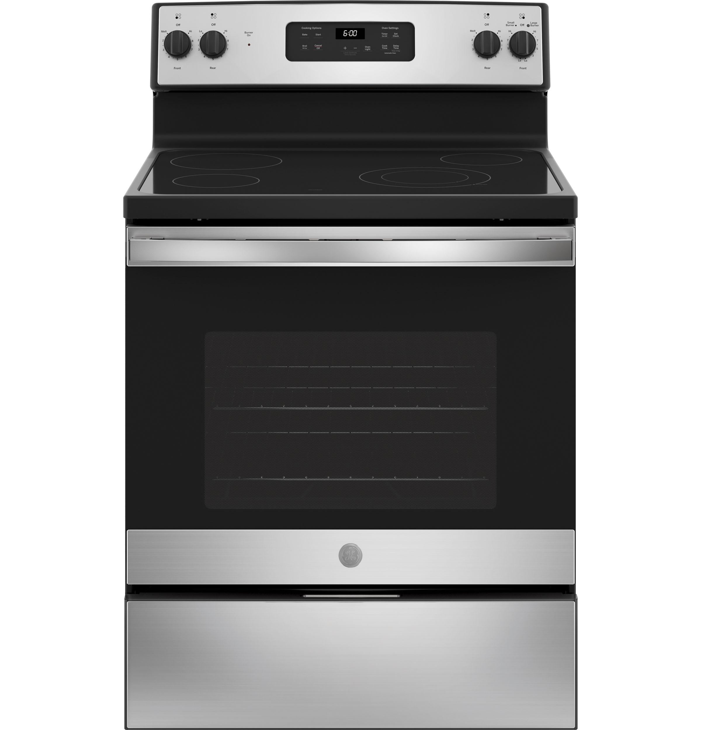 GE® 30" Free-Standing Electric Range
