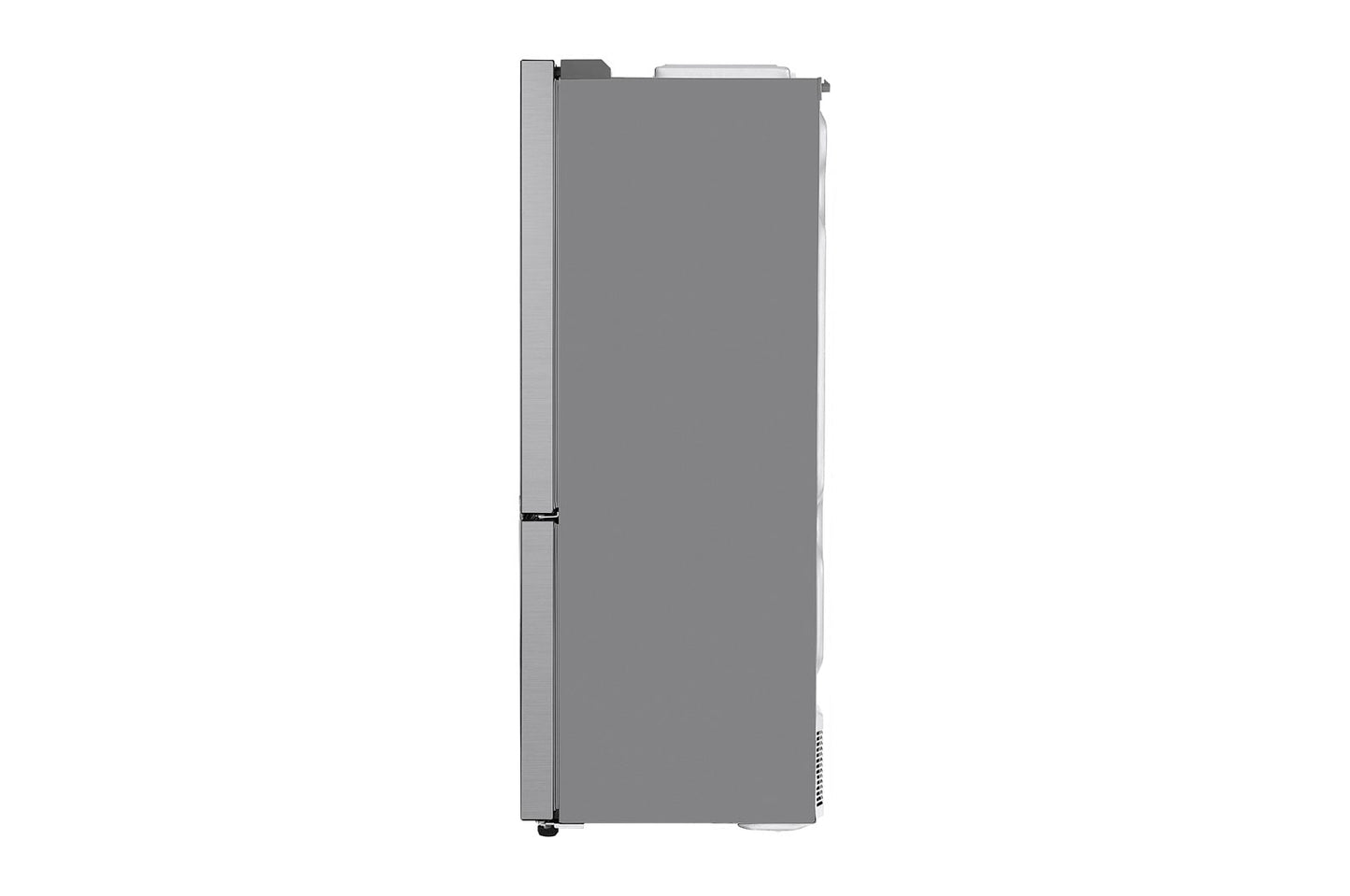 Lg LBNC15231V 15 cu. ft. 28-inch Wide Bottom Freezer Refrigerator - Stainless Steel