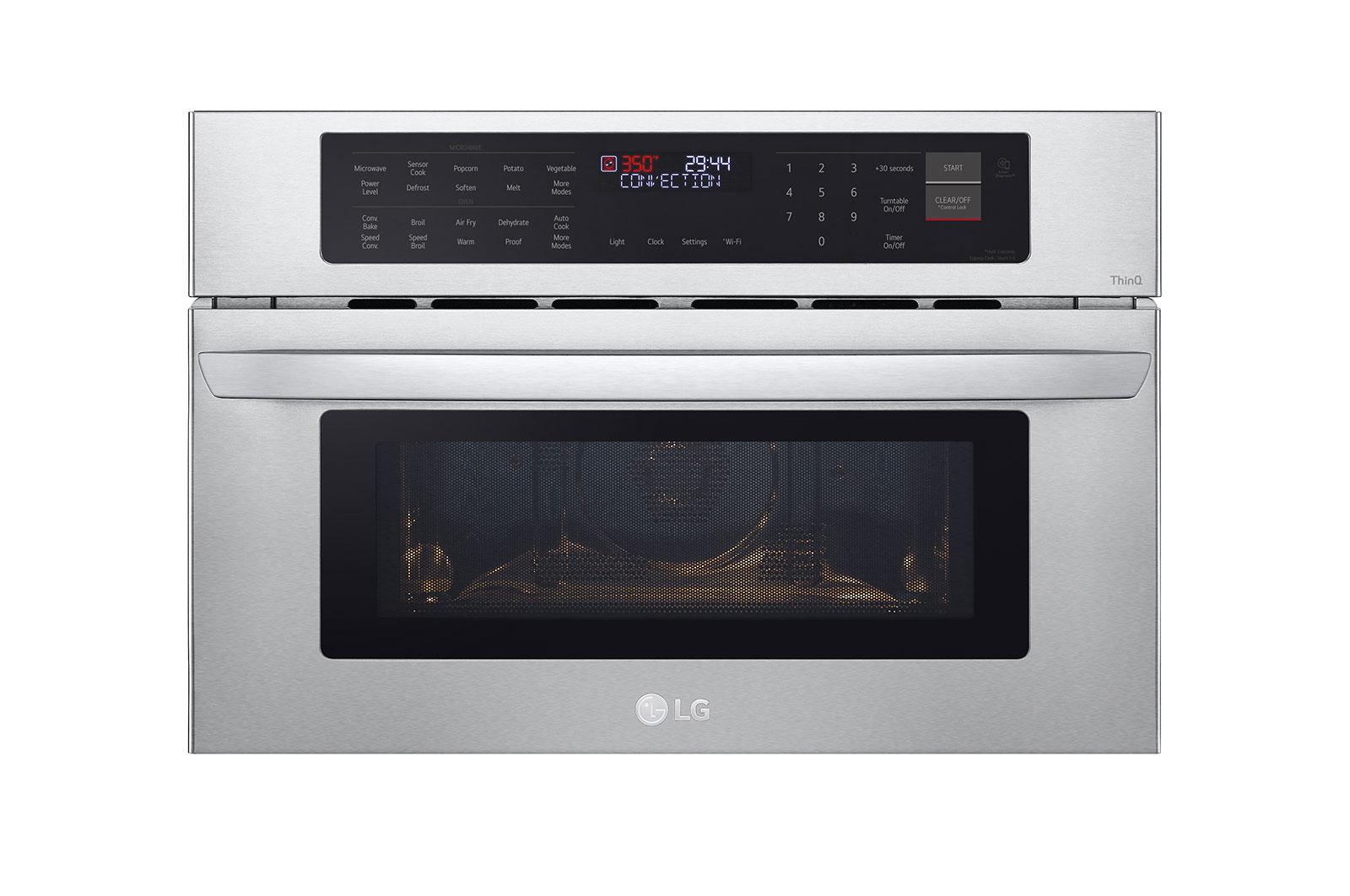 Lg 1.7 cu. ft. Smart Built-In Microwave Speed Oven