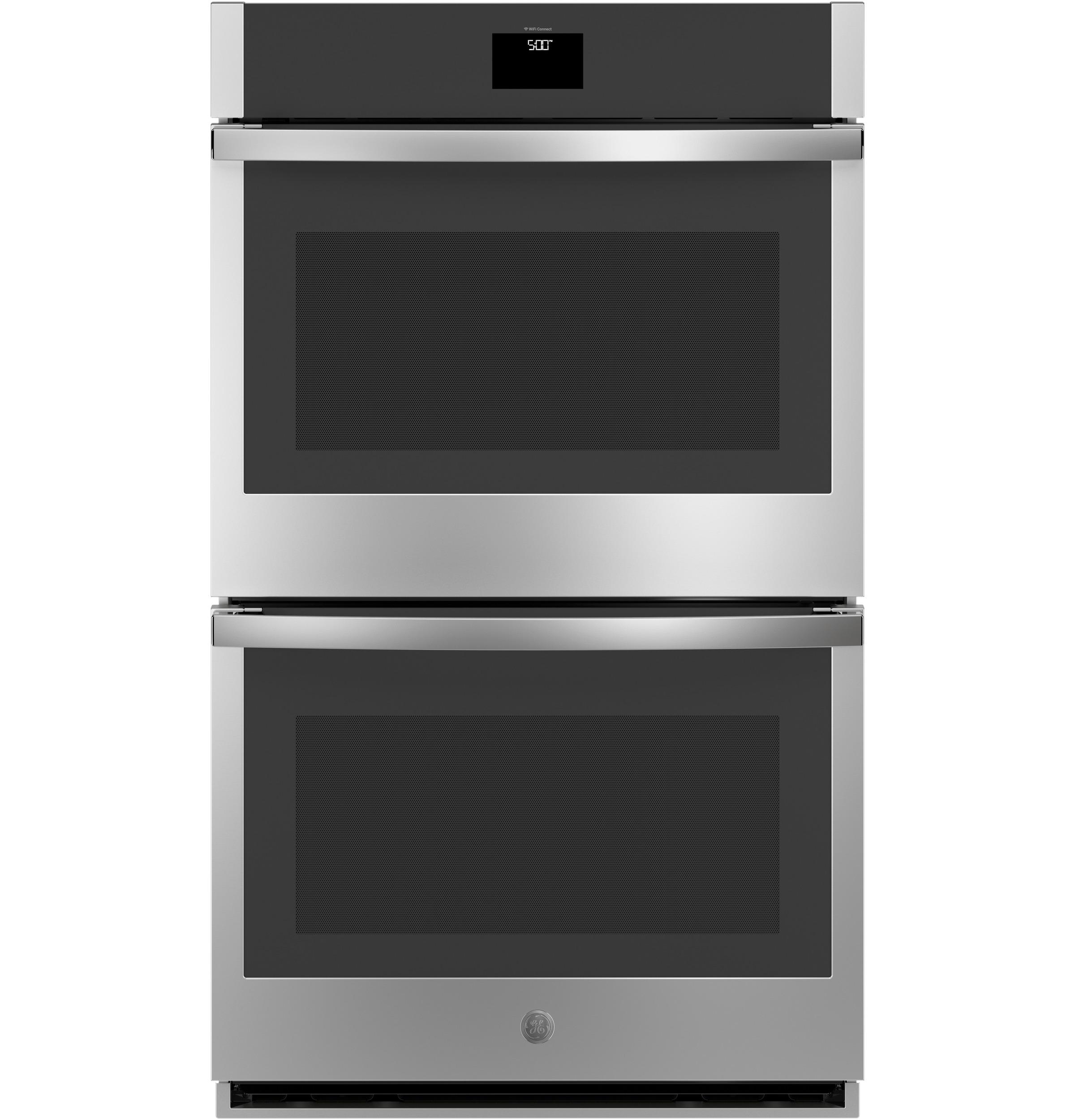 GE® 30" Smart Built-In Self-Clean Convection Double Wall Oven with Never Scrub Racks