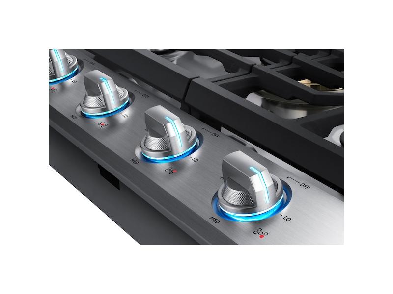 Samsung NA30N7755TS 30" Gas Cooktop with 22K BTU True Dual Power Burner (2018)