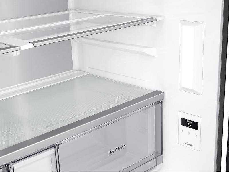 Bespoke Counter Depth 4-Door Flex™ Refrigerator (23 cu. ft.) in Navy Glass