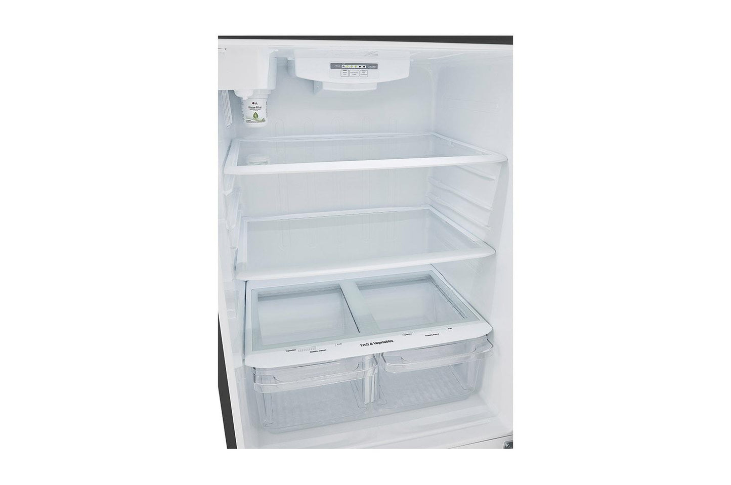 Lg LRTLS2403S 24 cu. ft. 33 Inch Wide Top Freezer Refrigerator - Stainless Steel