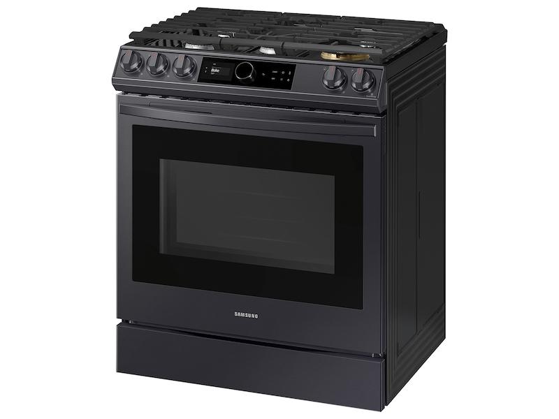 Samsung 6.0 cu ft. Smart Slide-in Gas Range with Smart Dial