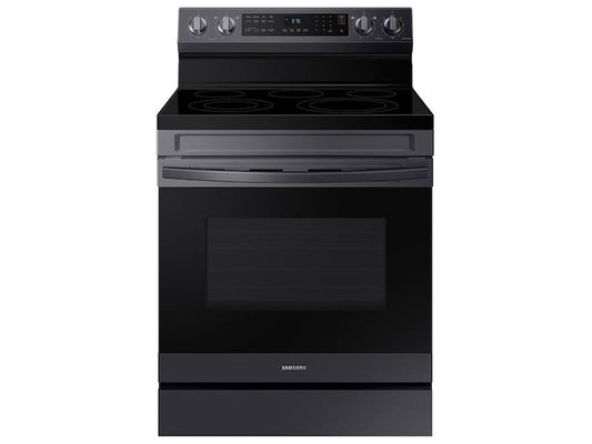 Samsung NE63A6511SG 6.3 cu.ft.Smart Freestanding Electric Range with No-Preheat Air Fry & Convection in Black Stainless Steel