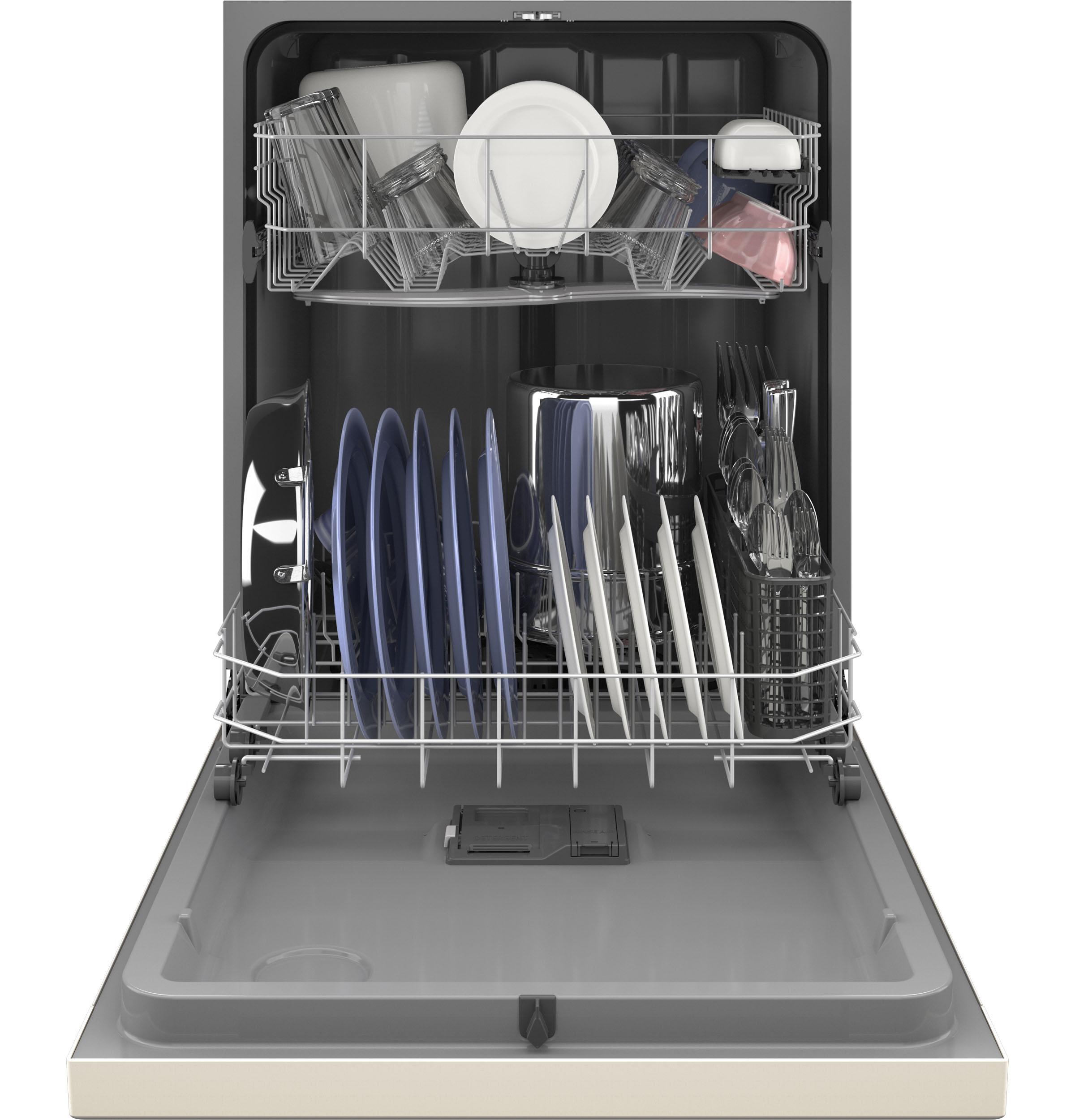 GDF535PGRCC GE® ENERGY STAR® Dishwasher with Front Controls