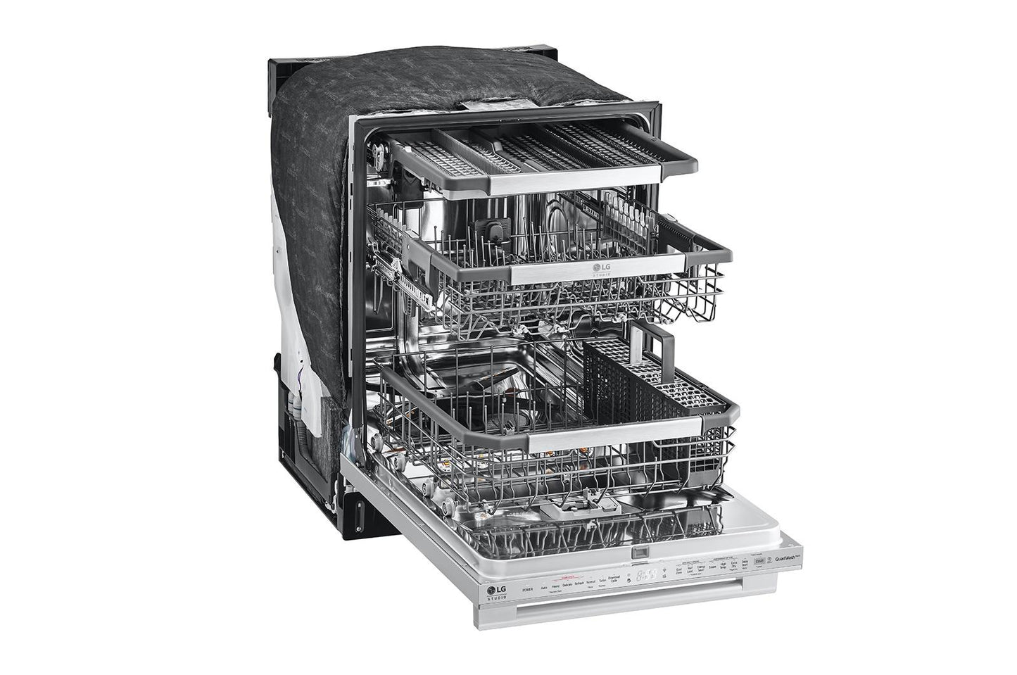 LG STUDIO Top Control Smart Dishwasher with QuadWash™ and TrueSteam®