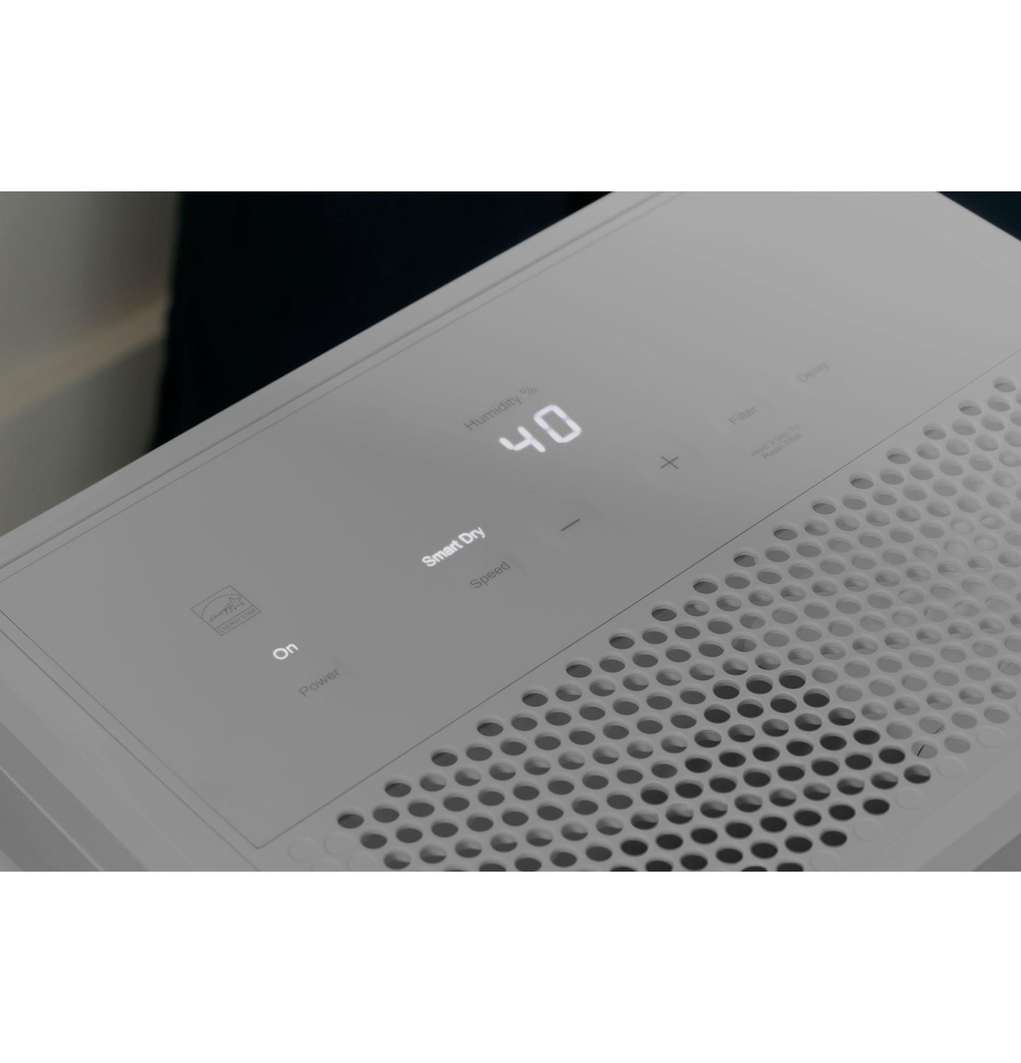 GE® ENERGY STAR® 50 Pint Smart Portable Dehumidifier with Smart Dry for Wet Spaces