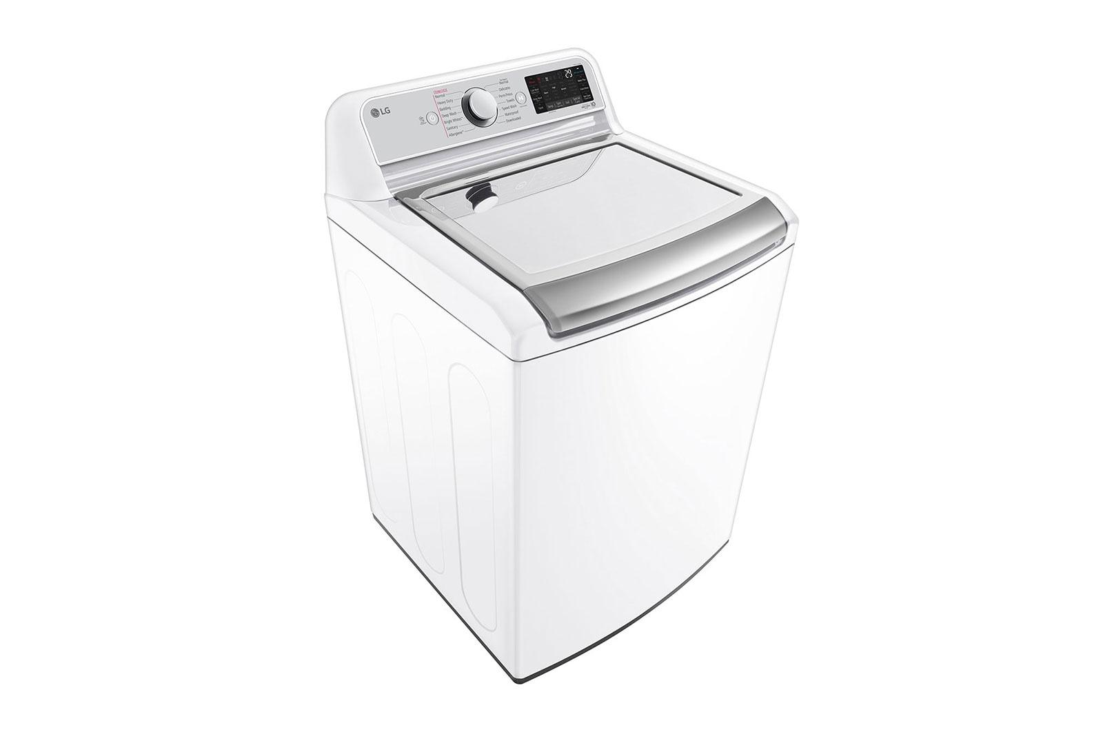 Lg 5.5 cu.ft. Mega Capacity Smart wi-fi Enabled Top Load Washer with TurboWash3D™ Technology and Allergiene™ Cycle