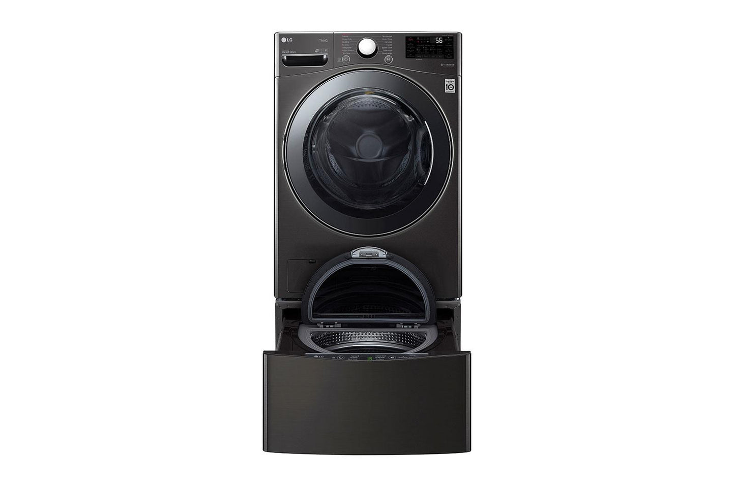 Lg 4.5 cu.ft. Smart Wi-Fi Enabled All-In-One Washer/Dryer with TurboWash® Technology
